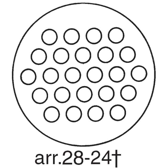 208459-1 TE Connectivity AMP Connectors  Boîtiers de connecteurs circulaires